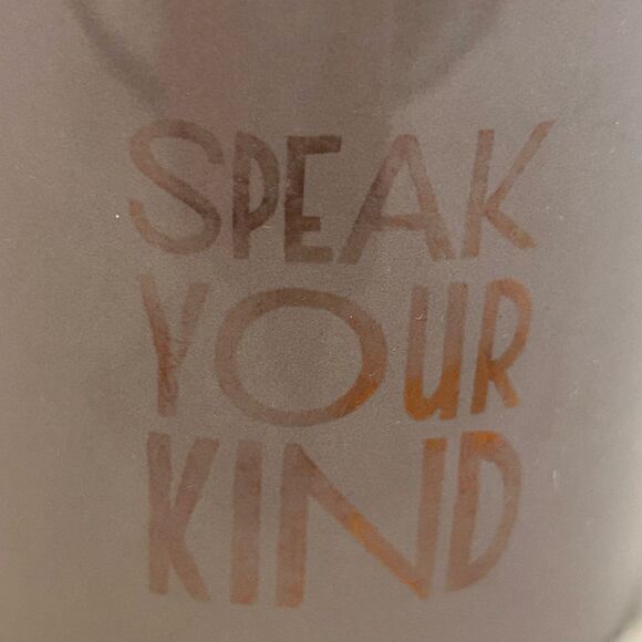 Starbucks “Speak Your Kind” 12 oz. Ceramic Coffee Mug. 2017 Never Used. - Picture 10 of 10